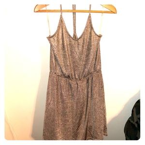 Razor Back, Gold Dress